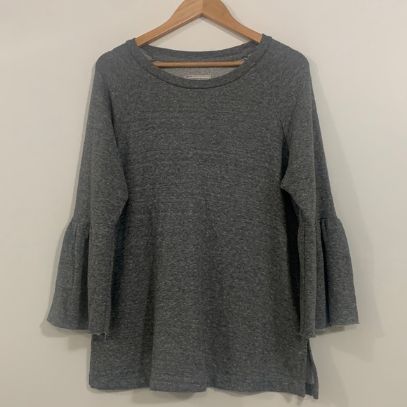 Current Elliot S Ruffle Sleeve Sweatshirt - Picture 3 of 13